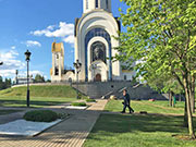 Поклонная гора в Москве.